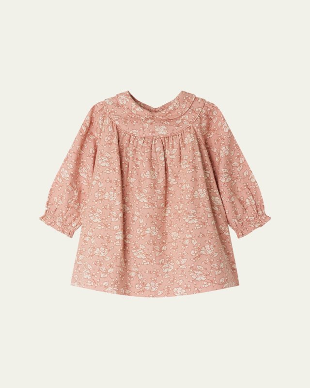 Girl's Jeni Floral Cotton Dress, Size 18M-3